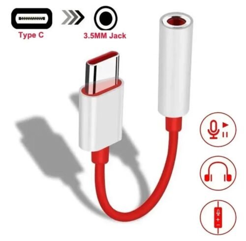 Type-C to 3.5mm Earphone Handfree Converter