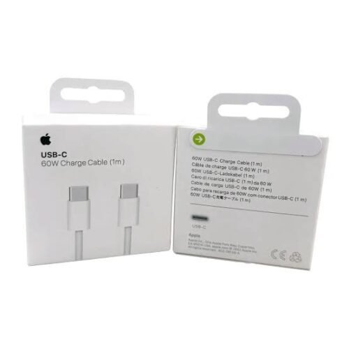 USB-C Apple 60W Charging Cable 1 Meter | High-Quality Type-C Cable